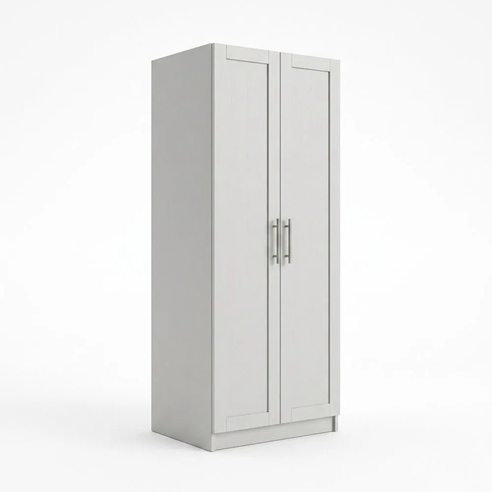 Kleiderschrank mit weißer MDF-Oberfläche