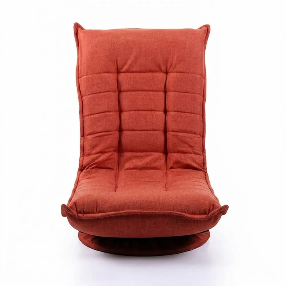 Roter verstellbarer Polyester-Bodenstuhl