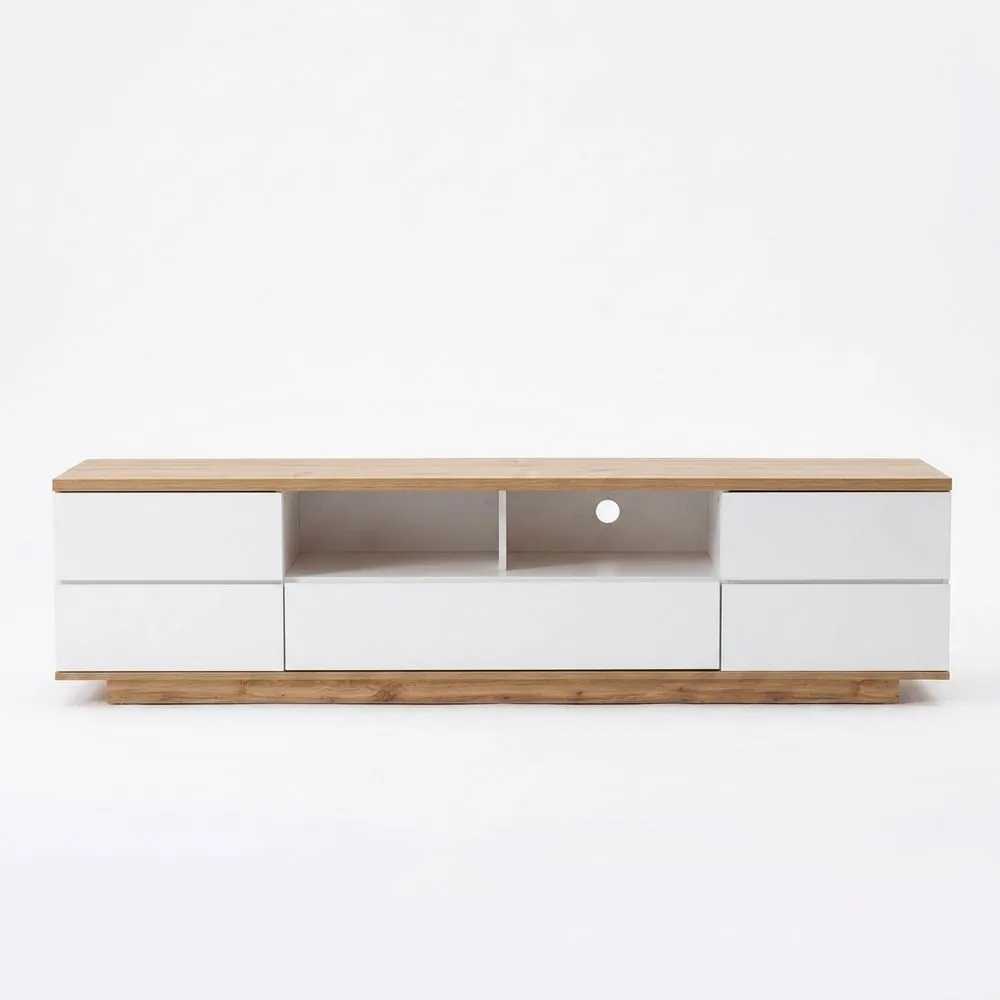 TV-Schrank aus weißer Eiche