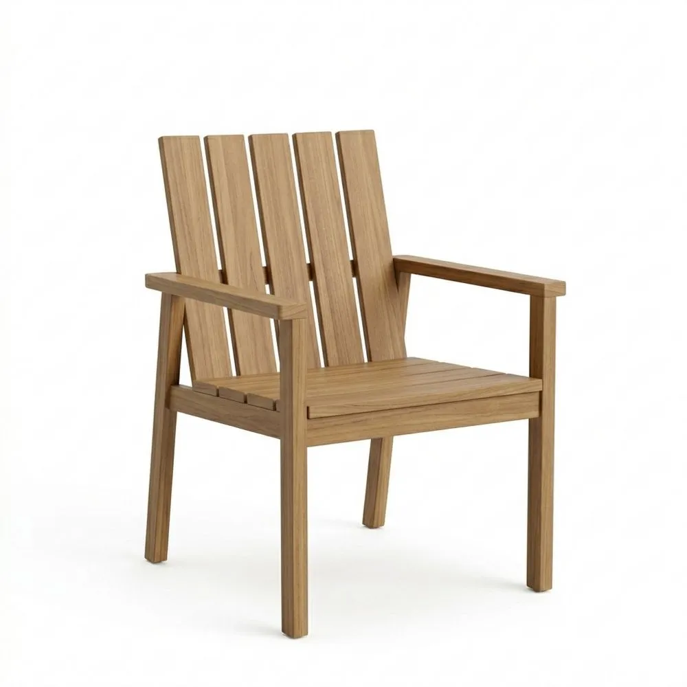 Sedia da Giardino in Legno di Teak