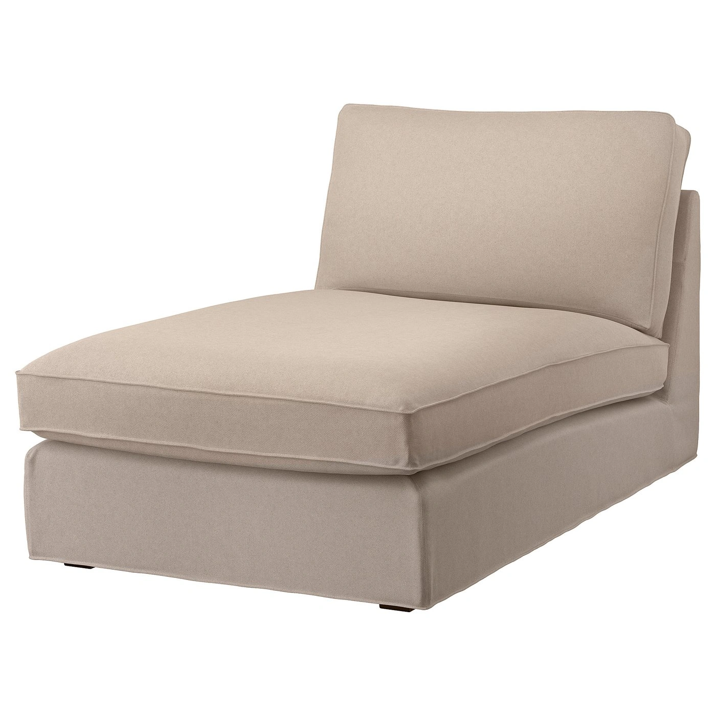 Chaise longue beige para salón-buymirae