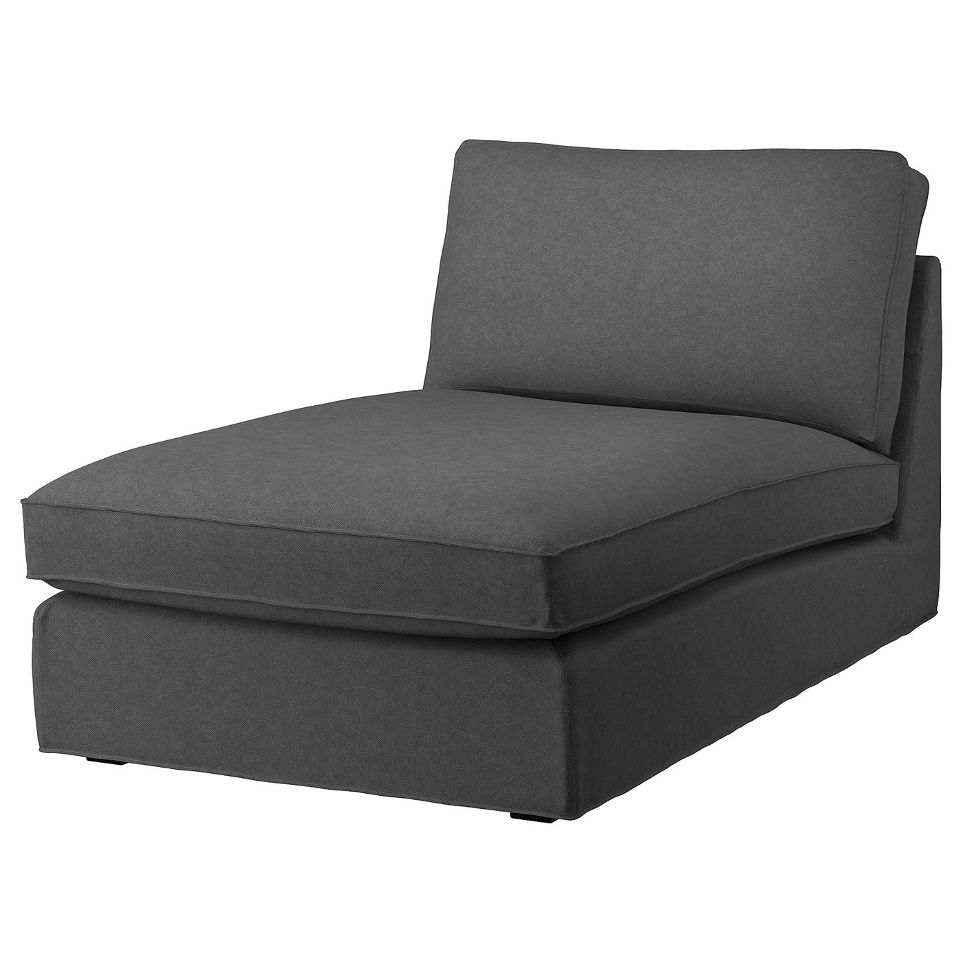 Chaise longue gris medio con cojines-buymirae
