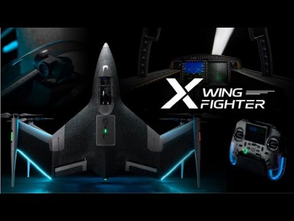X Wing Fighter FPV forA Realistic Pilot Experience