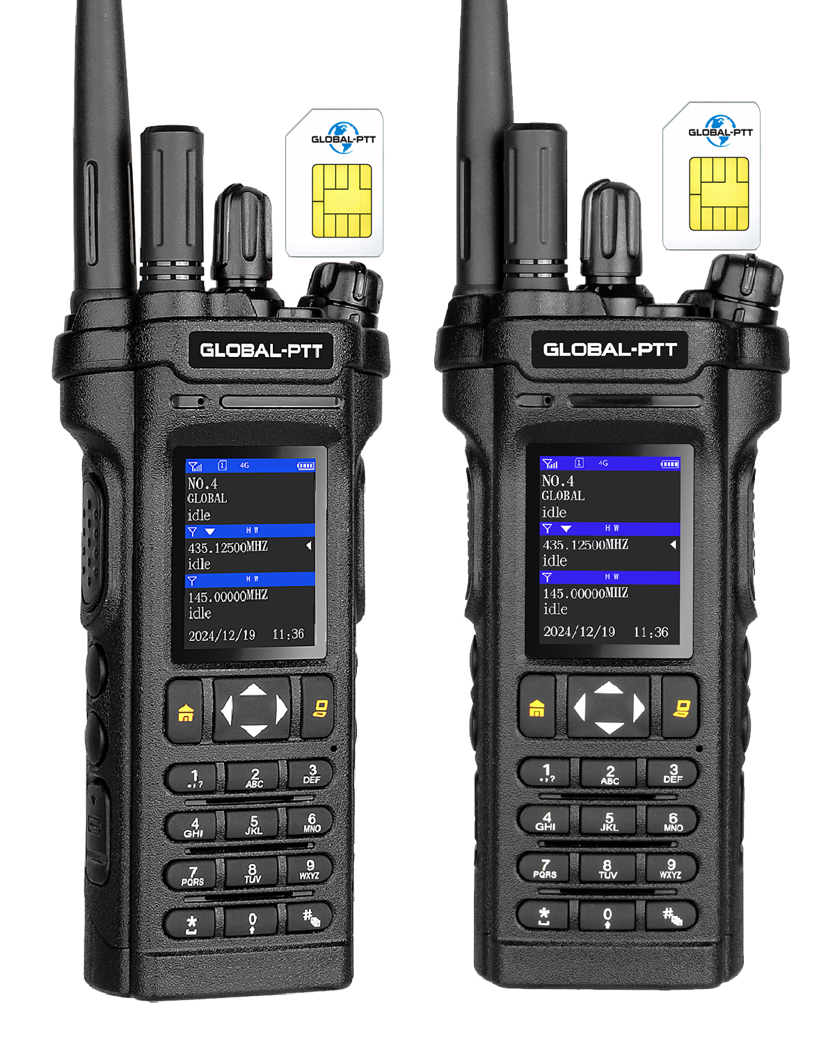 global-ptt 5288 Dual-mode PoC + Analog Two-Way Radio