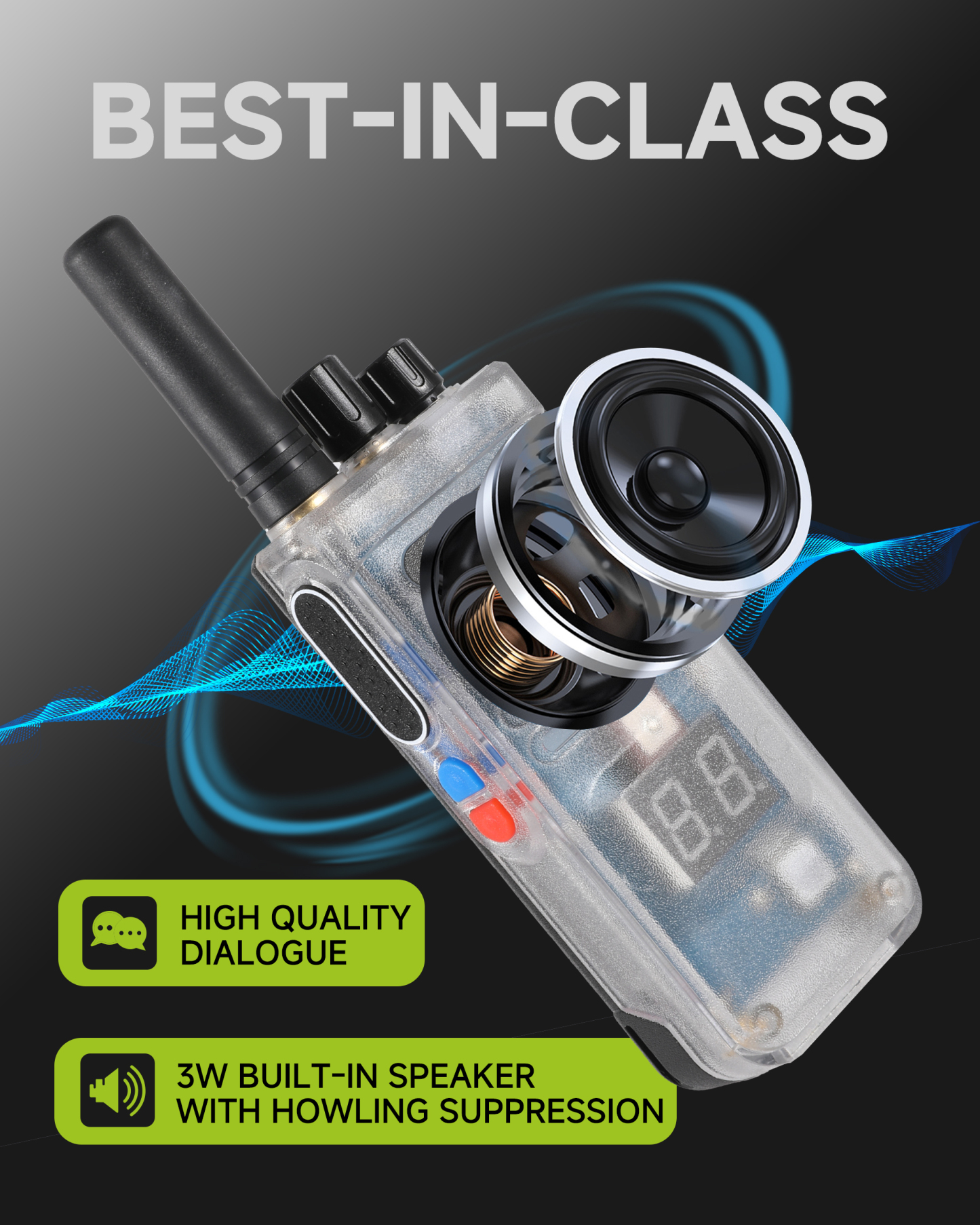 global-ptt G5 Push-to-Talk Over Cellular Radios with Charging Dock