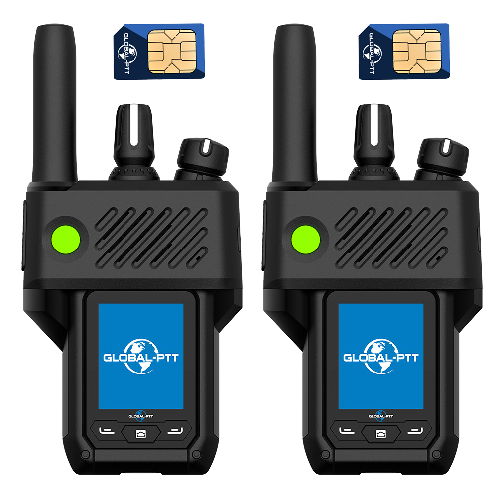 global-ptt G6plus Push-to-Talk Over Cellular Radios with GPS SOS Metal Body