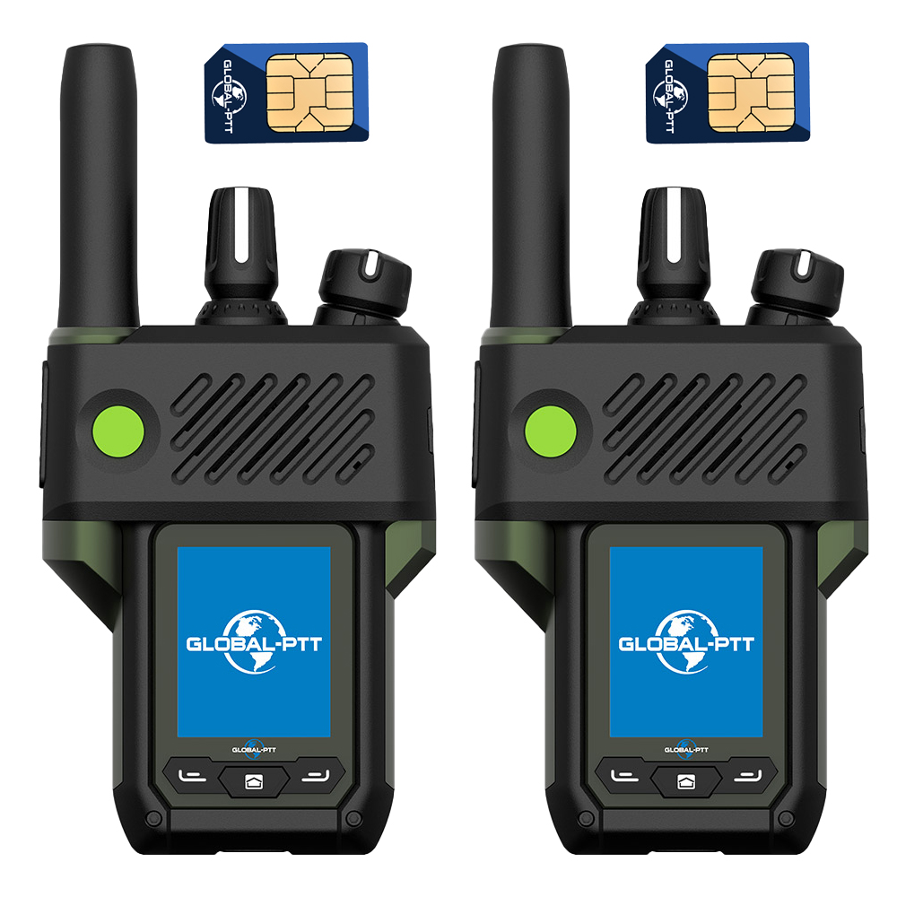 global-ptt G6plus Push-to-Talk Over Cellular Radios with GPS SOS Metal Body