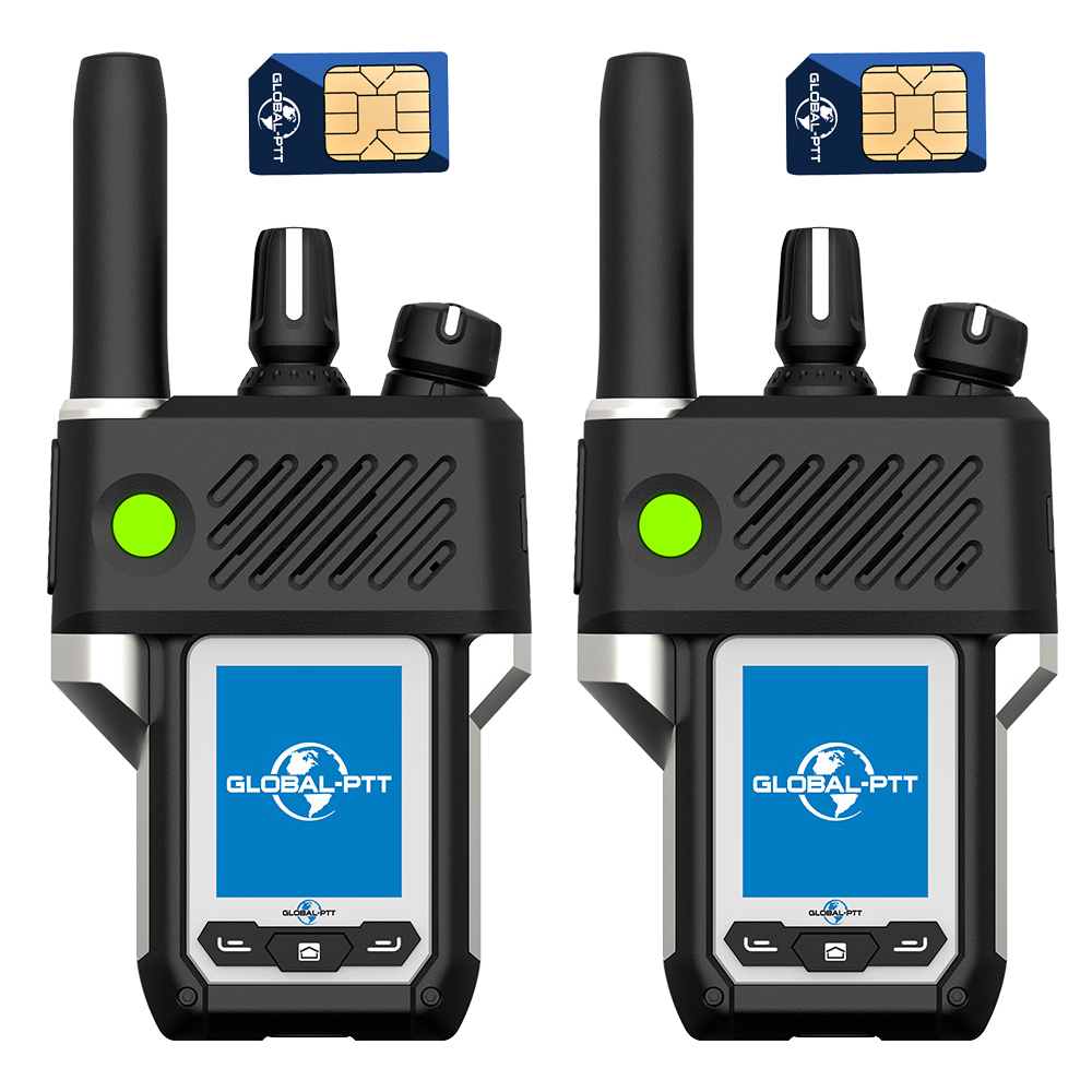 global-ptt G6plus Push-to-Talk Over Cellular Radios with GPS SOS Metal Body