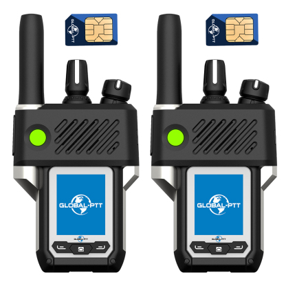 global-ptt G6plus Push-to-Talk Over Cellular Radios with GPS SOS Metal Body