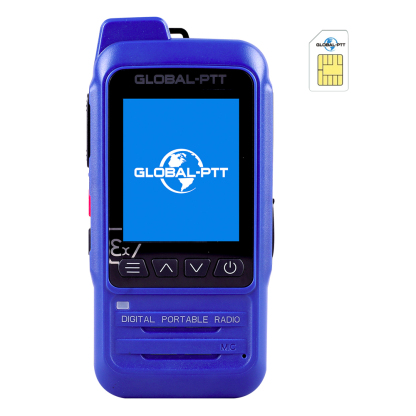 global-ptt P0 Push-to-Talk Over Cellular Radios, IP67 Waterproof Floating