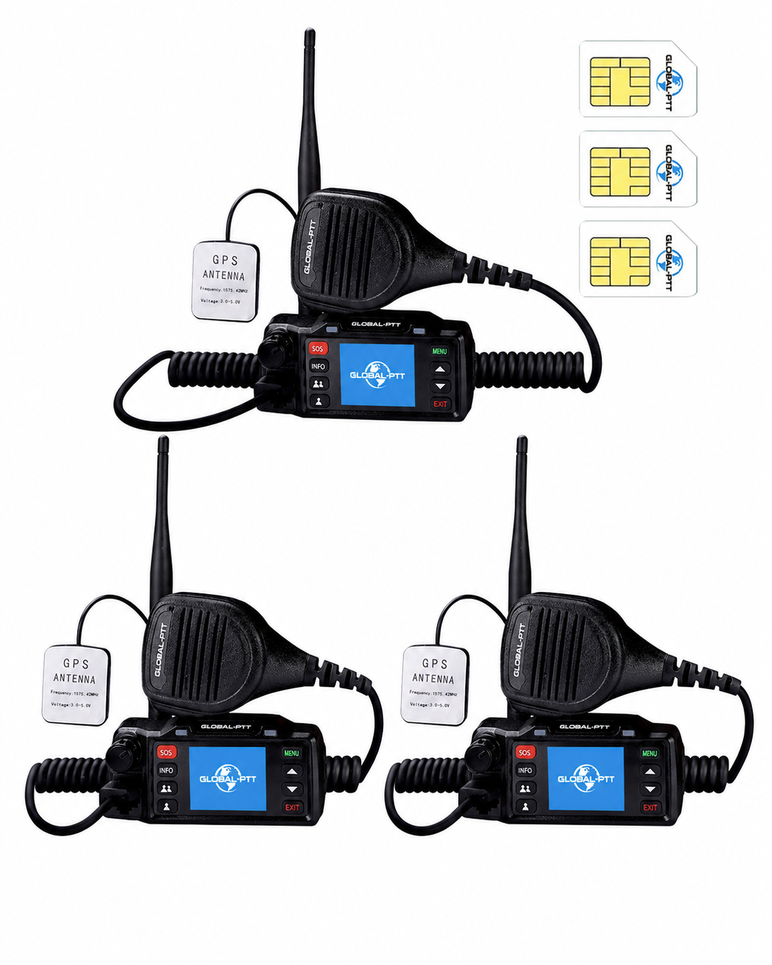 global-ptt V1 Push-to-Talk Over Cellular Mobile Radios