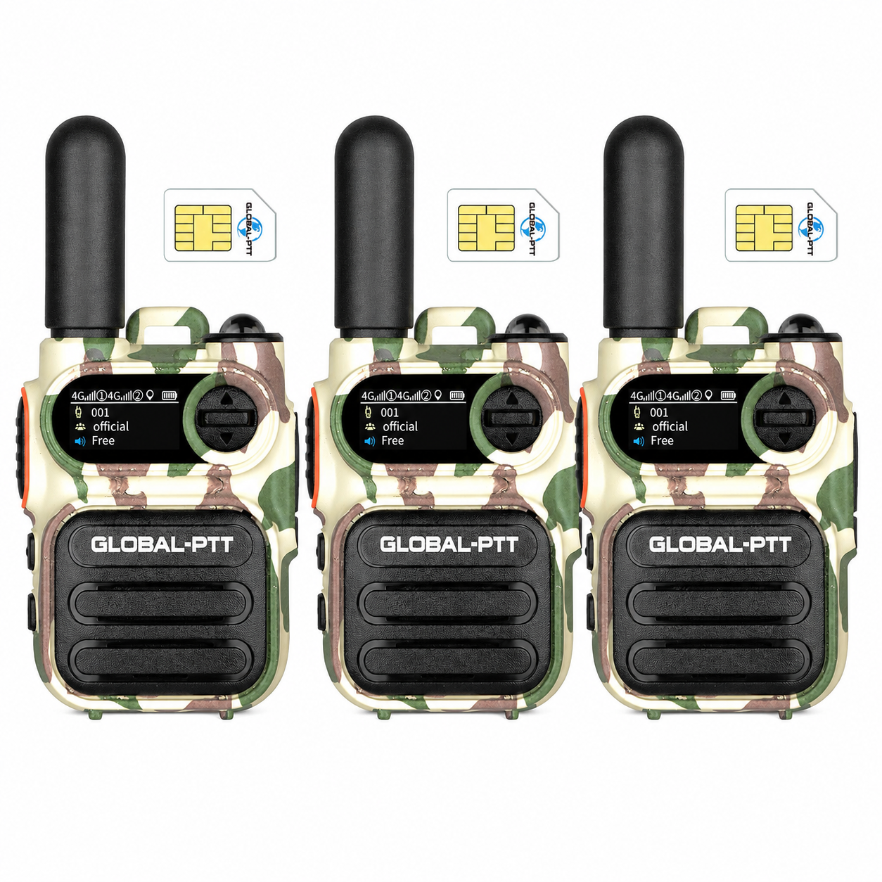 global-ptt G388 Push-to-Talk over Cellular Radio