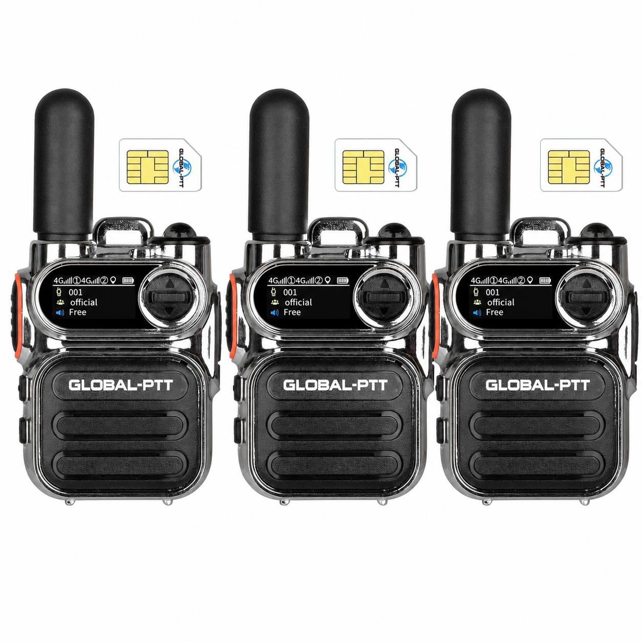 global-ptt G388 Push-to-Talk over Cellular Radio