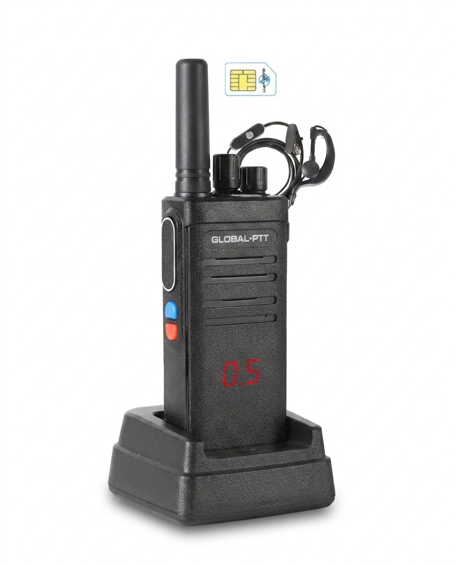 global-ptt G5 Push-to-Talk Over Cellular Radios with Charging Dock