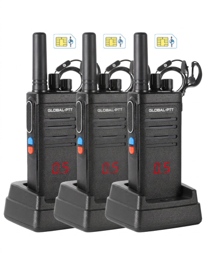 global-ptt G5 Push-to-Talk Over Cellular Radios with Charging Dock