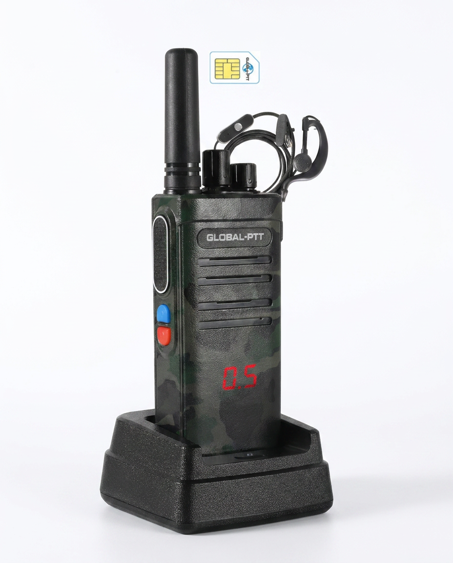 global-ptt G5 Push-to-Talk Over Cellular Radios with Charging Dock