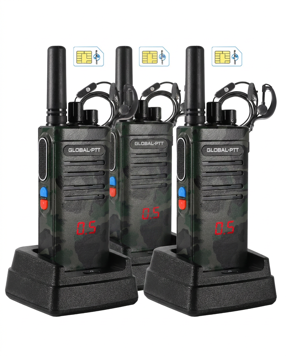 global-ptt G5 Push-to-Talk Over Cellular Radios with Charging Dock
