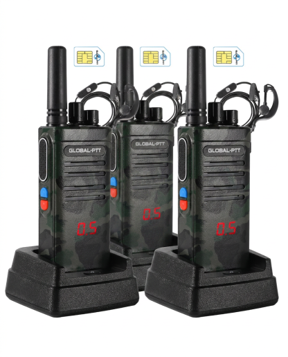 global-ptt G5 Push-to-Talk Over Cellular Radios with Charging Dock