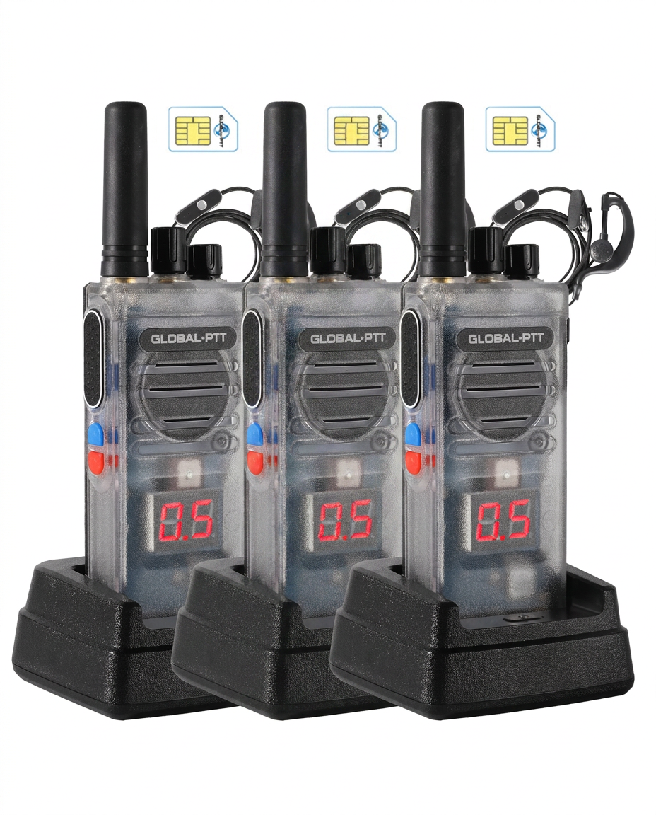 global-ptt G5 Push-to-Talk Over Cellular Radios with Charging Dock