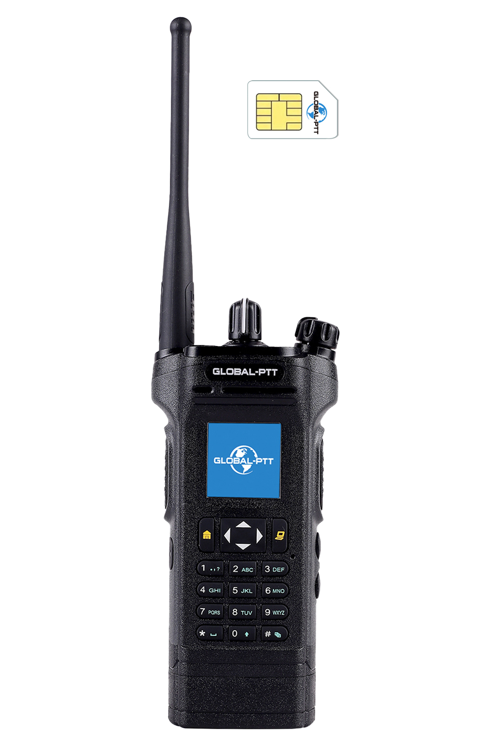 global-ptt 5288 Dual-mode PoC + UHF Analog Two-Way Radio