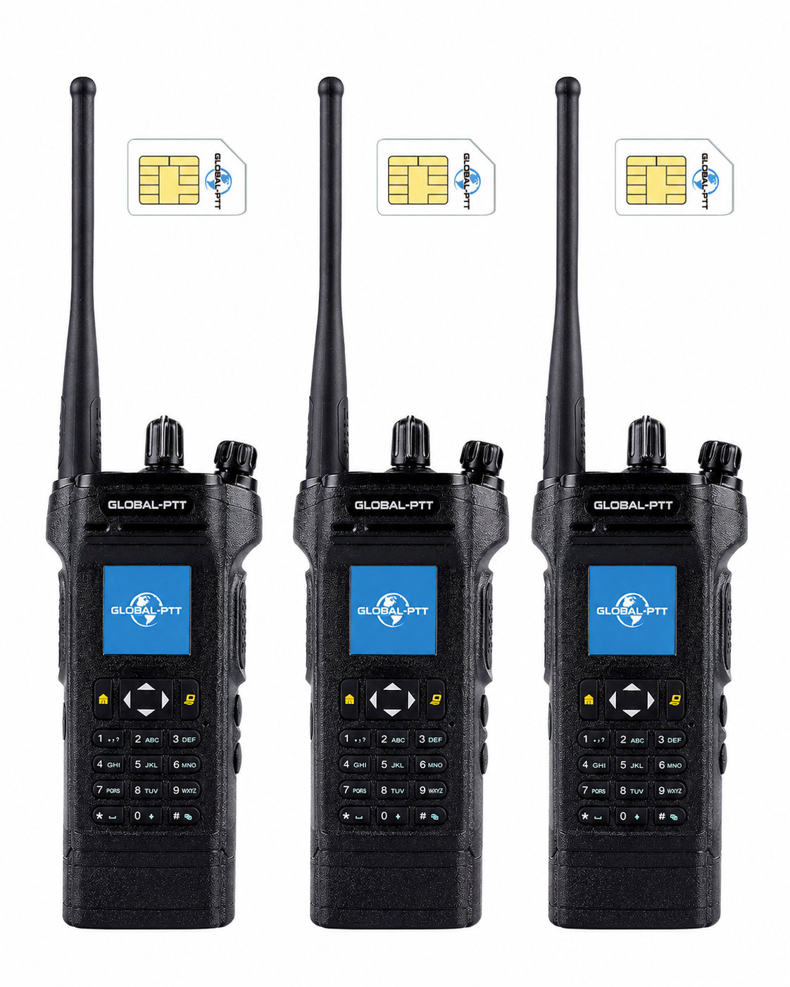 global-ptt 5288 Dual-mode PoC + UHF Analog Two-Way Radio