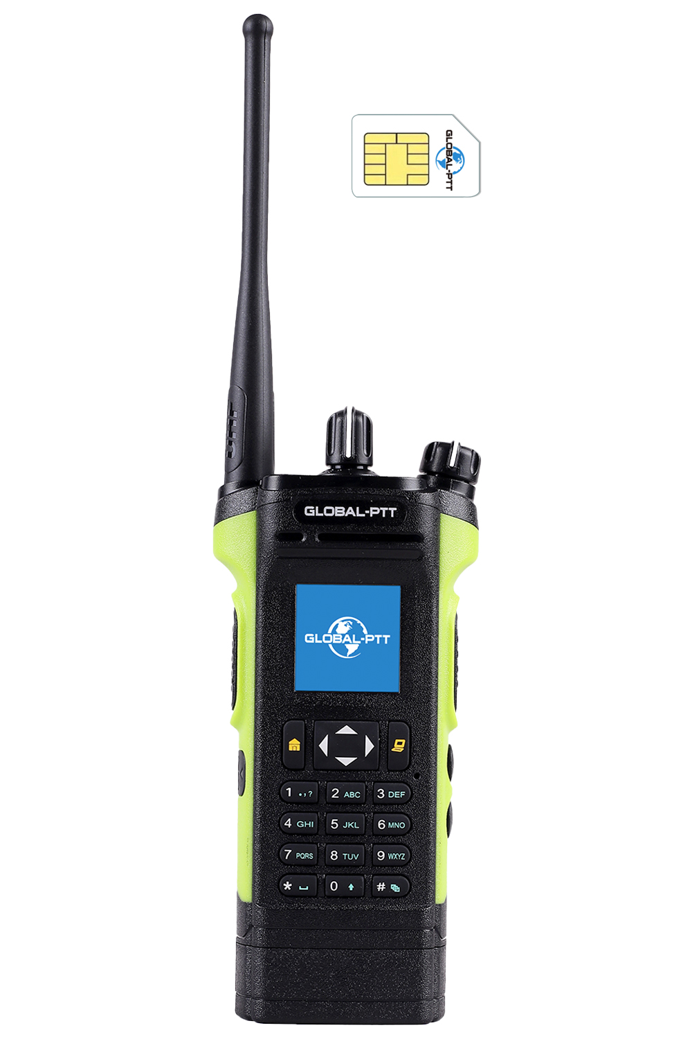 global-ptt 5288 Dual-mode PoC + UHF Analog Two-Way Radio