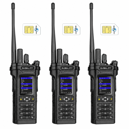 global-ptt 5288plus Dual-mode PoC + VHF/UHF Analog Radio with GPS SOS