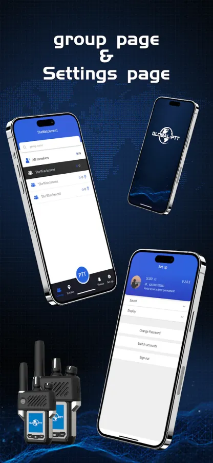 global-ptt App License – Lifetime Push-to-Talk Access for iOS & Android Mobile