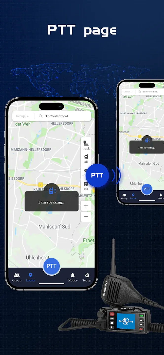 global-ptt App License – Lifetime Push-to-Talk Access for iOS & Android Mobile