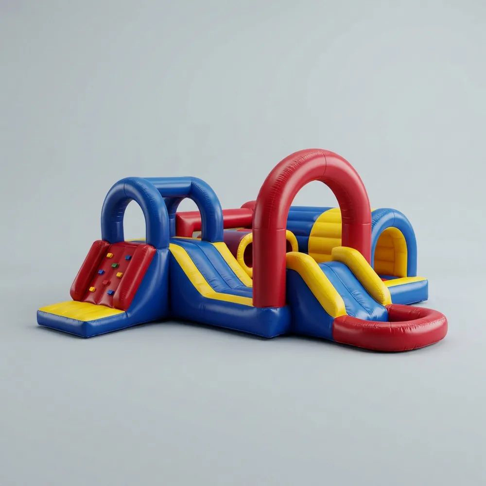 Parque Infantil Hinchable de PVC Azul/Rojo/Amarillo