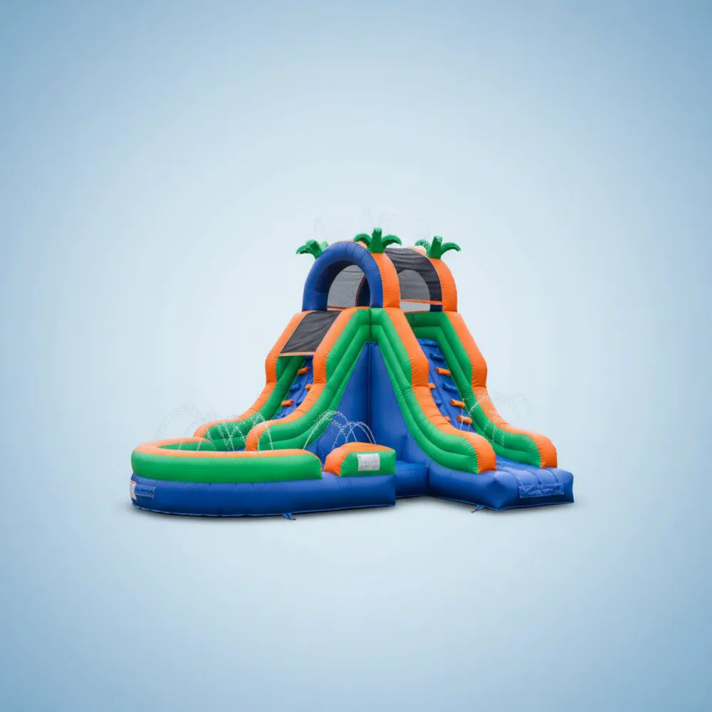 Tobogán Acuático Inflable de PVC 550 (largo) x 340 (ancho) x 260 (alto)  cm