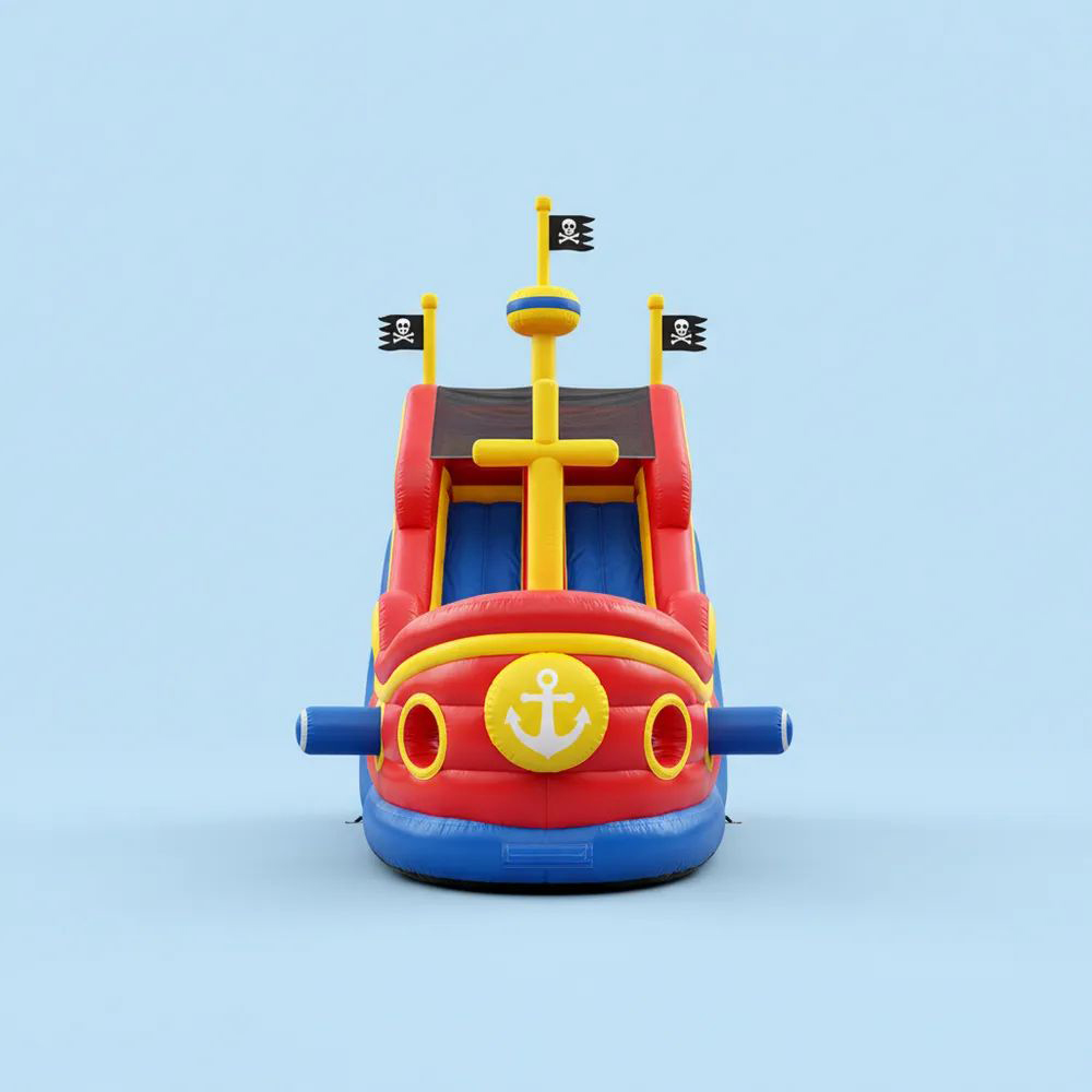 Tobogán Inflable Barco Pirata de PVC 500 (largo) x 250 (ancho) x 200 (alto)   cm