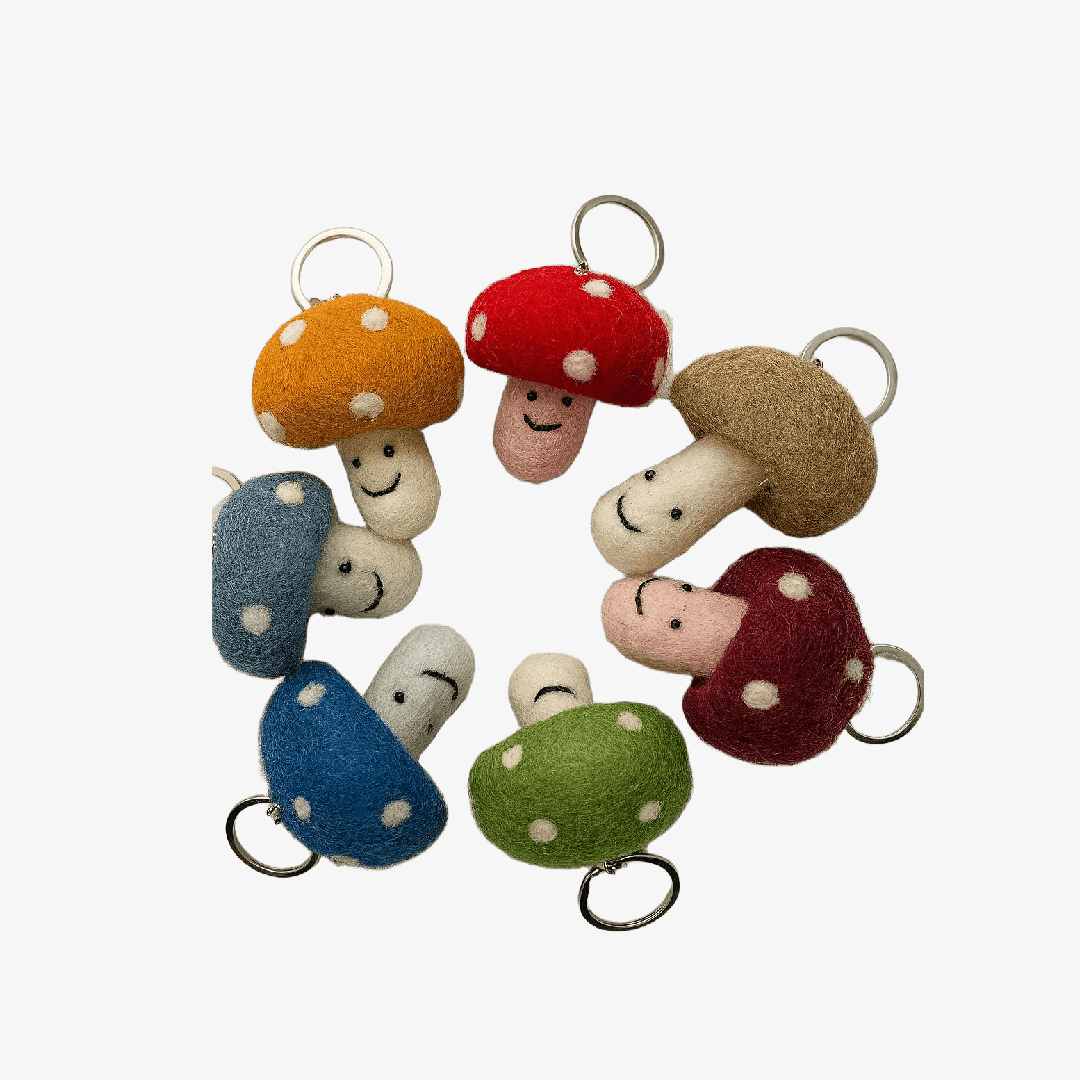 Wool Felt Keychain