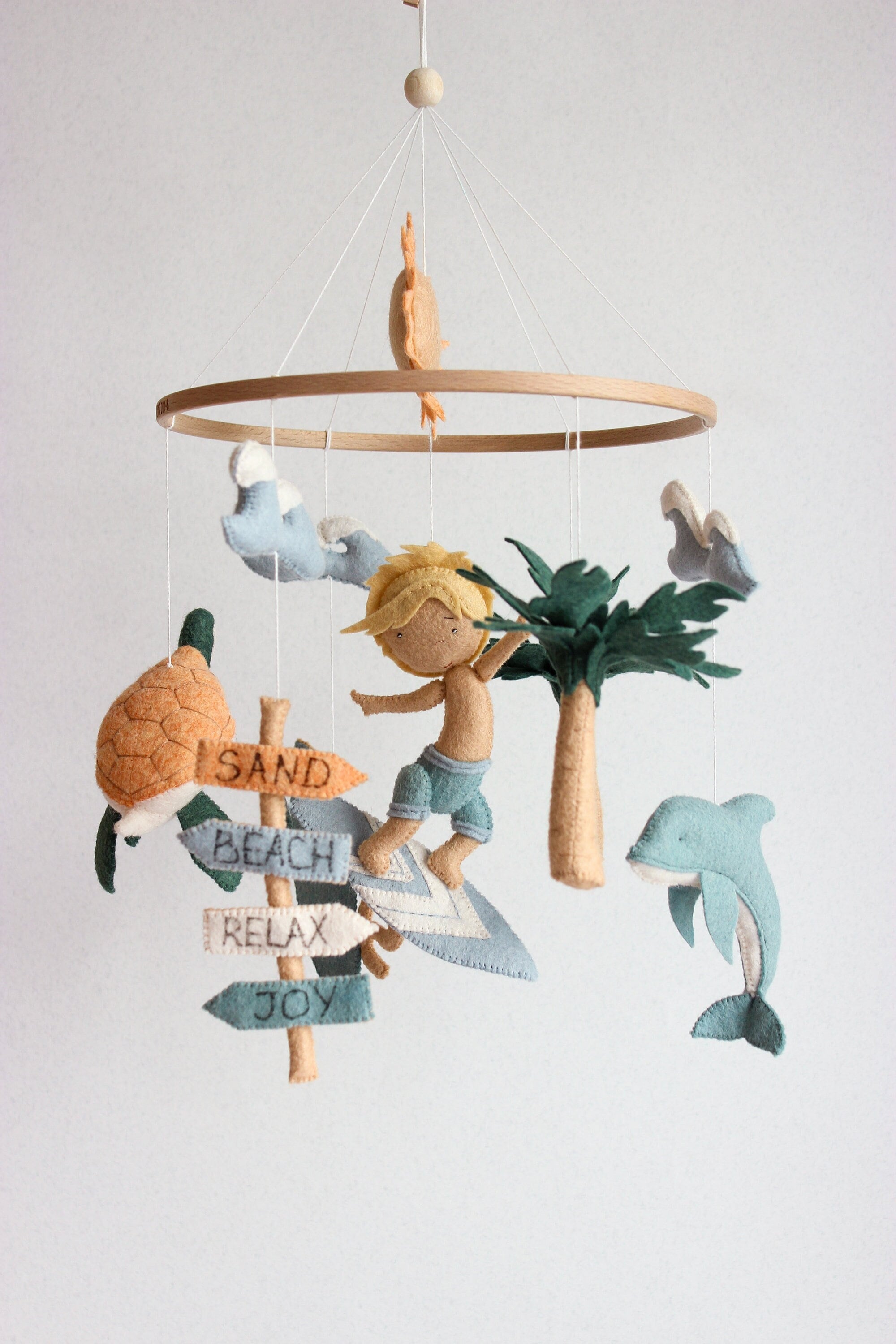 Surf Baby Mobile Ocean Surfboard Mobile