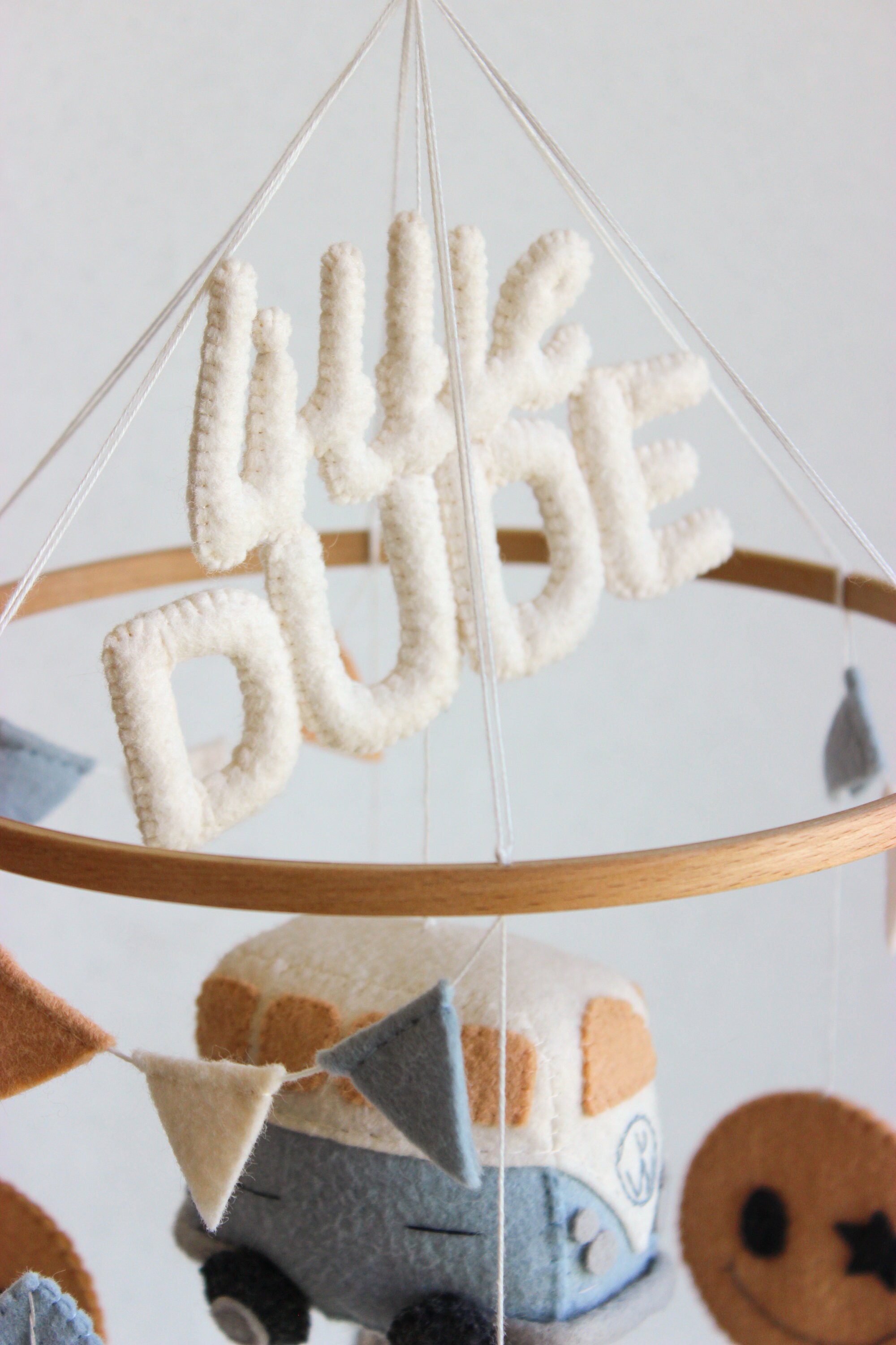 Rad Little Dude Mobile Surf Nursery Decor
