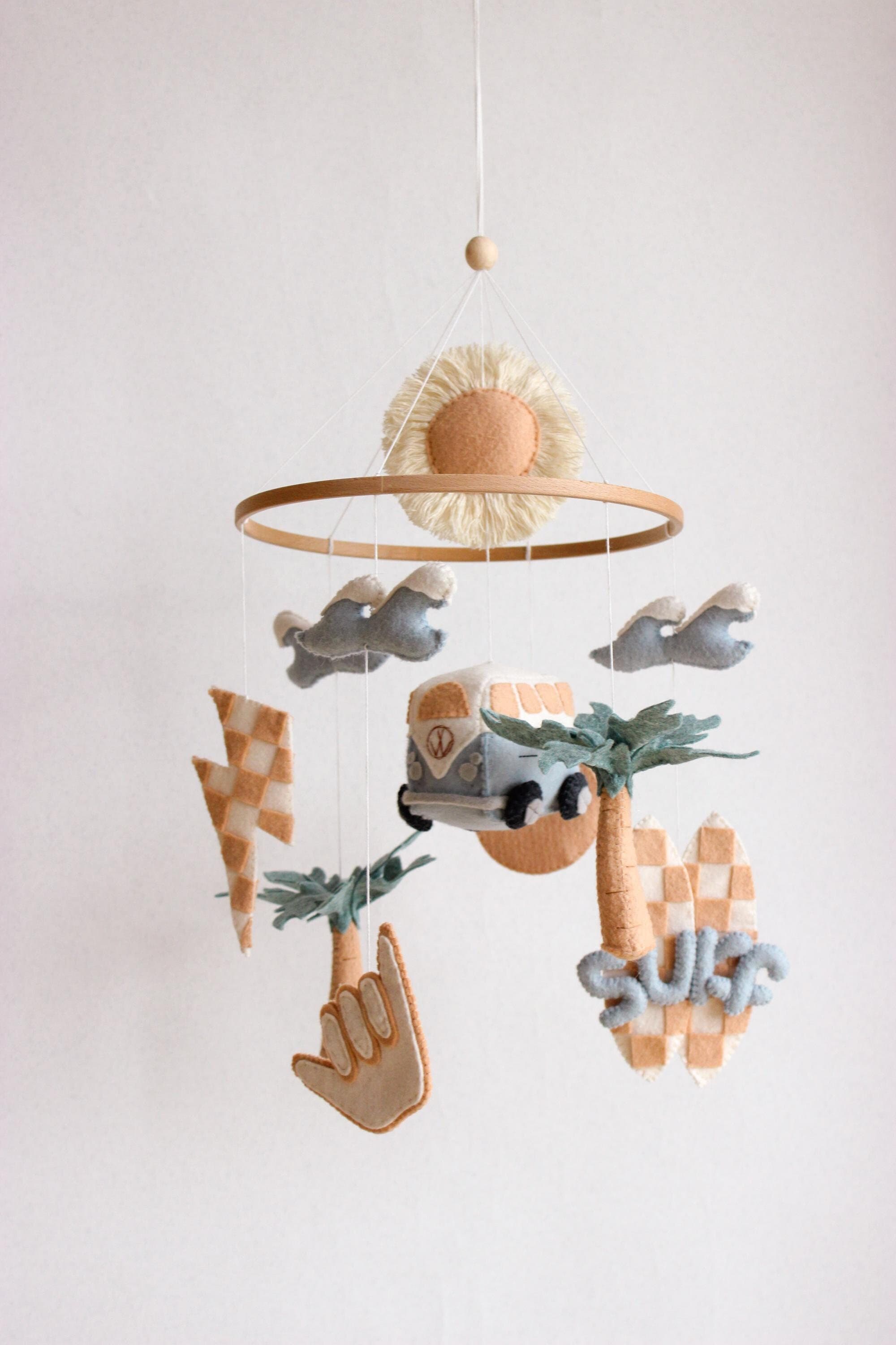 Surf Baby Mobile Beach Little Dude Nursery Decor