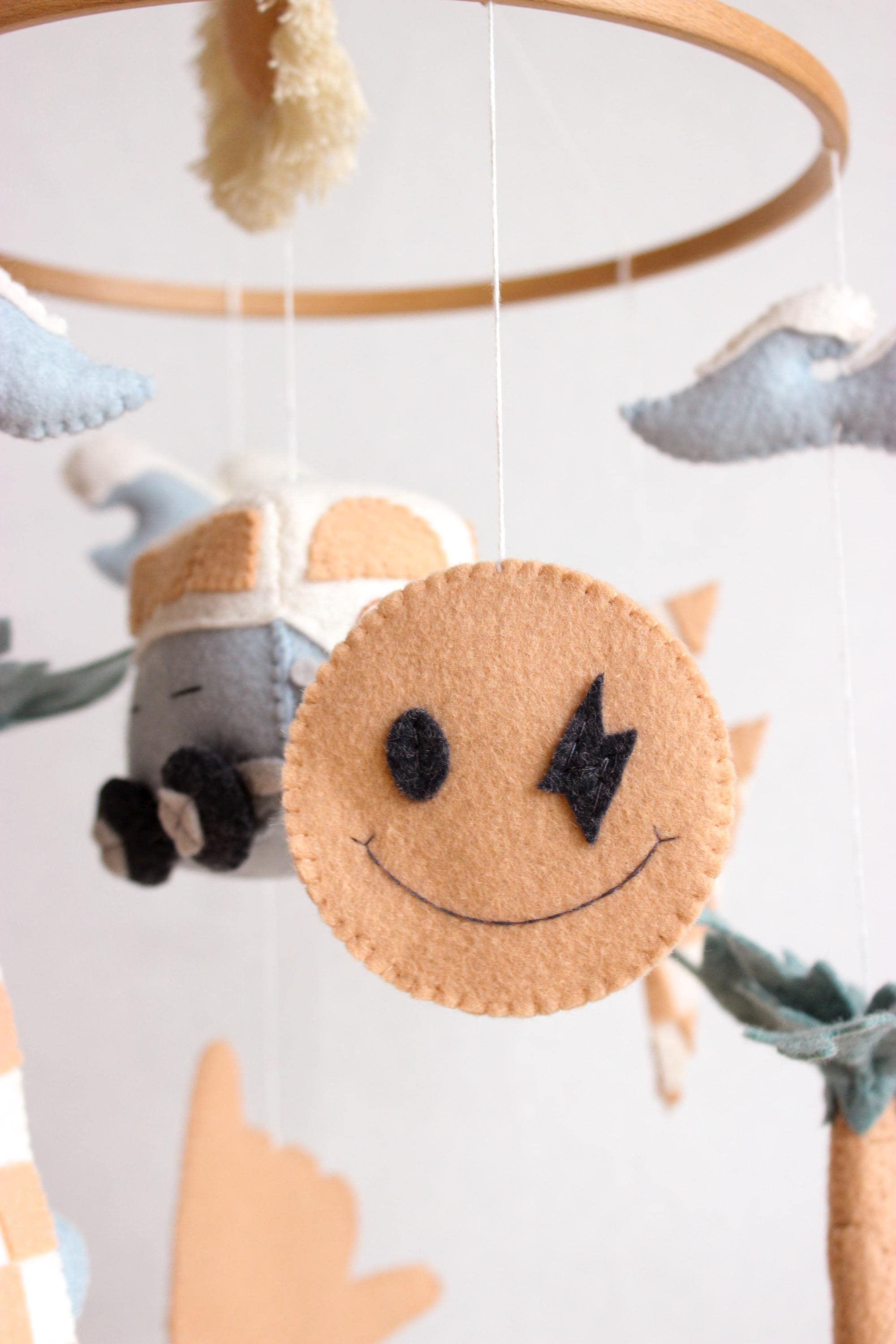 Surf Baby Mobile Beach Little Dude Nursery Decor