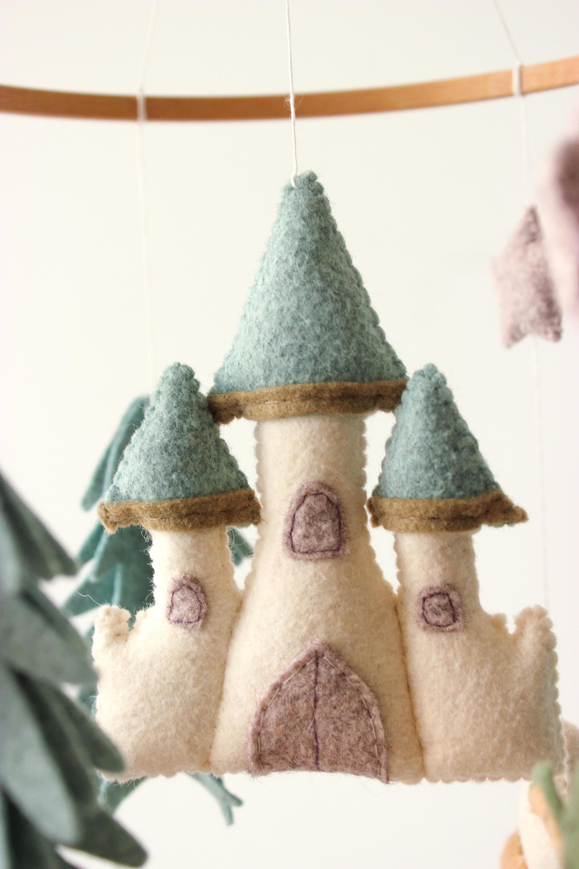 Dragon Baby Mobile Fantasy Castle Nursery Decor