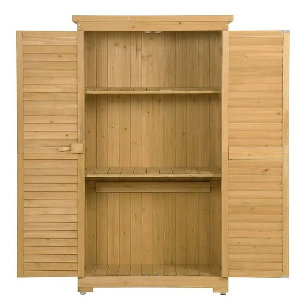 Armadio da Giardino in Legno di Abete