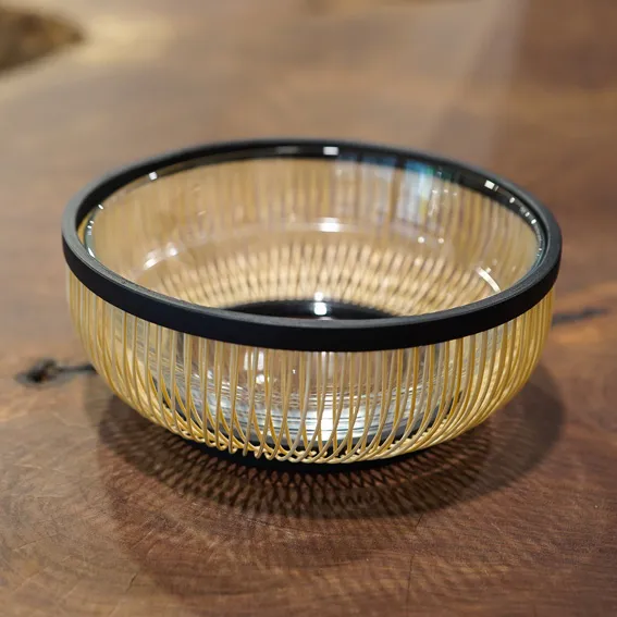 Suruga Take-Sensuji Zaiku Snack Plate "Nubatama Yarai" 