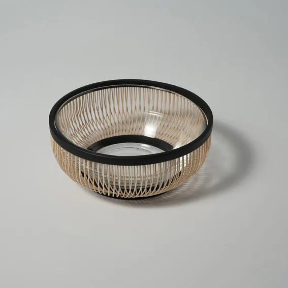 Suruga Take-Sensuji Zaiku Snack Plate "Nubatama Yarai" 