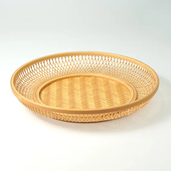 Suruga Take-Sensuji Zaiku Snack Plate "Ginrei" 