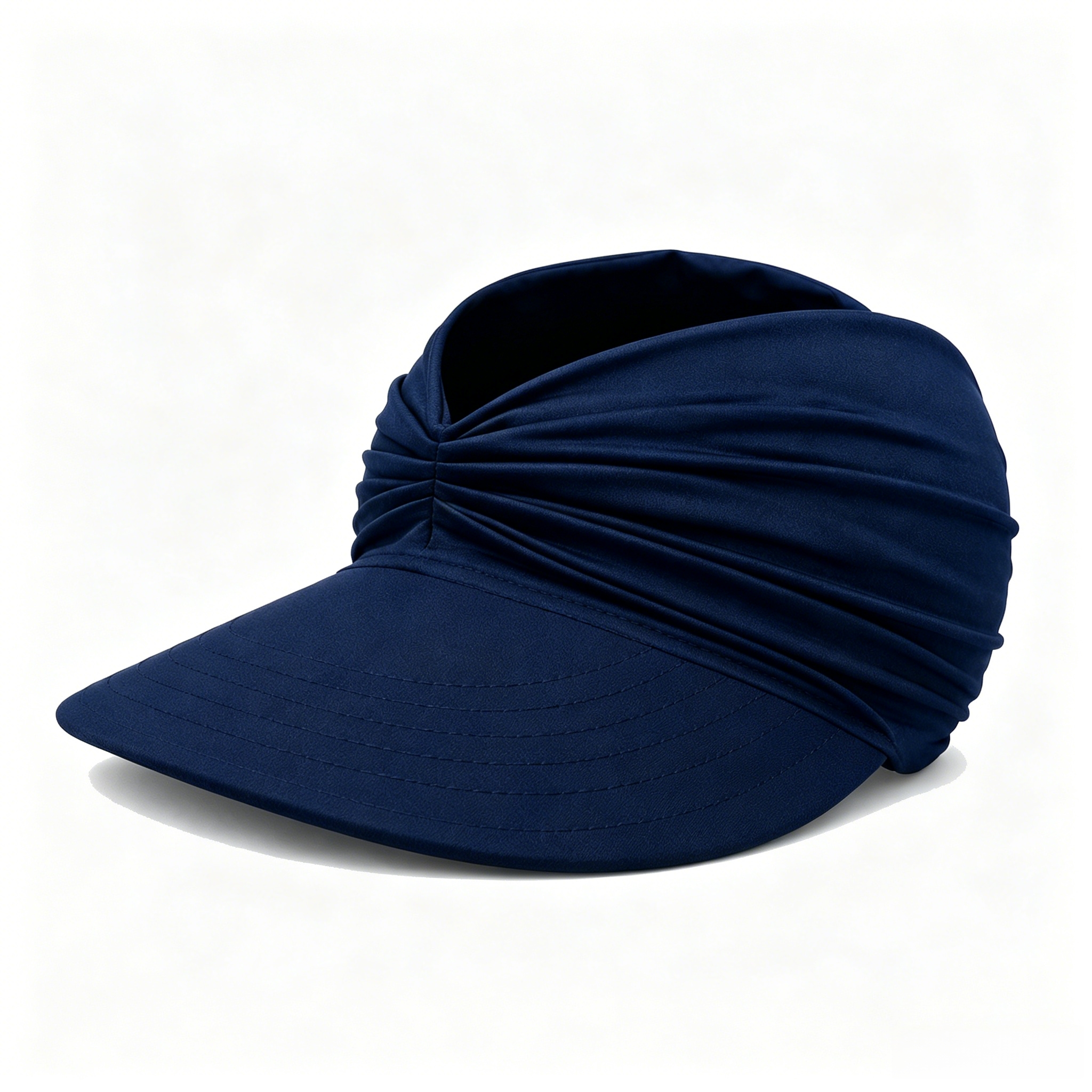 UPF 50+ Sun Visor for Women, Packable Wide Brim
