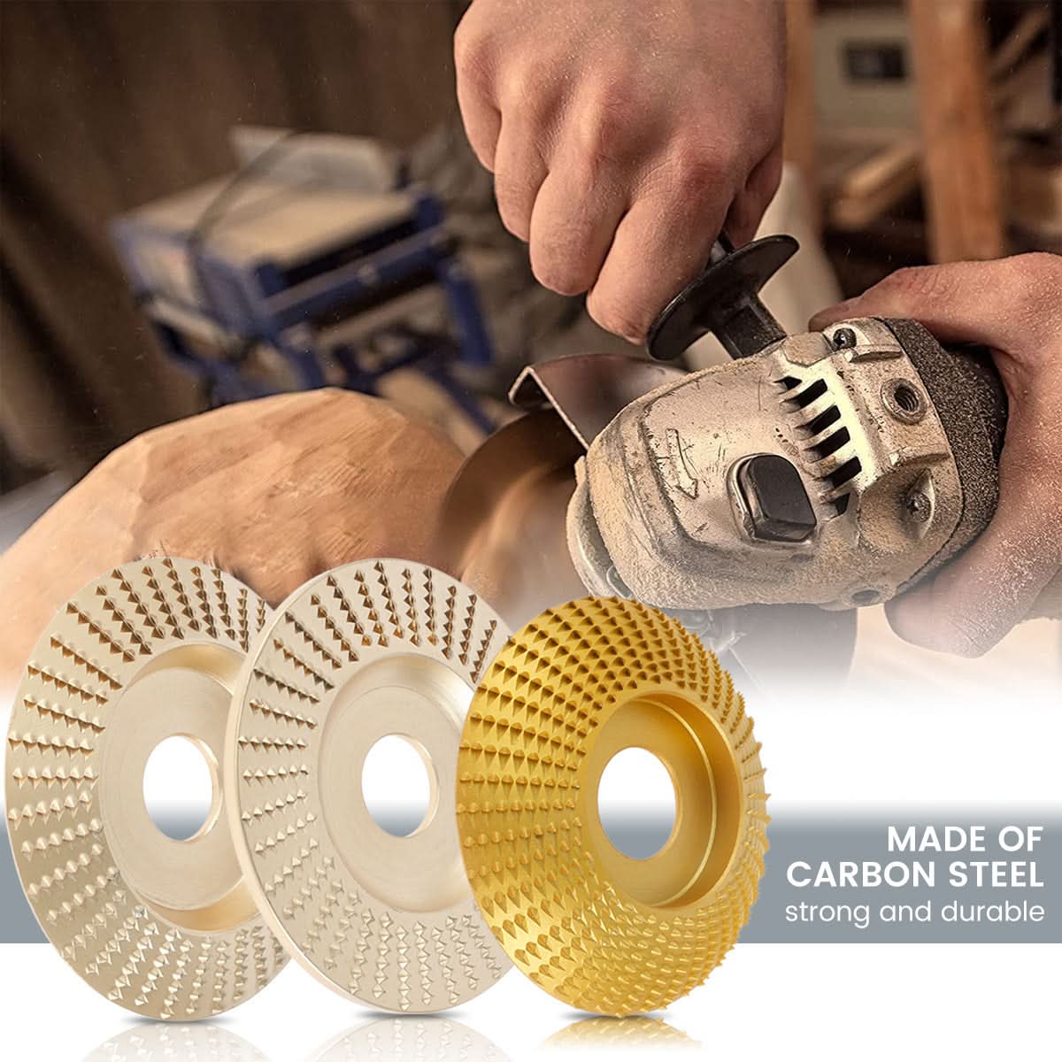 Wood carving disc kit – Precision and efficiency for your creations