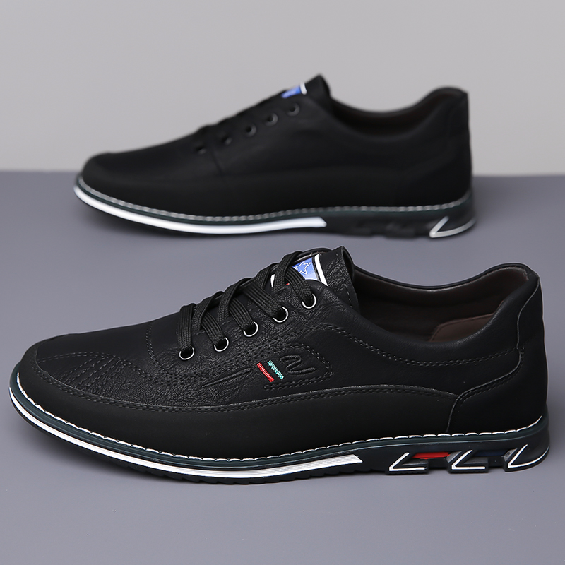 Men's Fashion Calfskin Leather Shoes