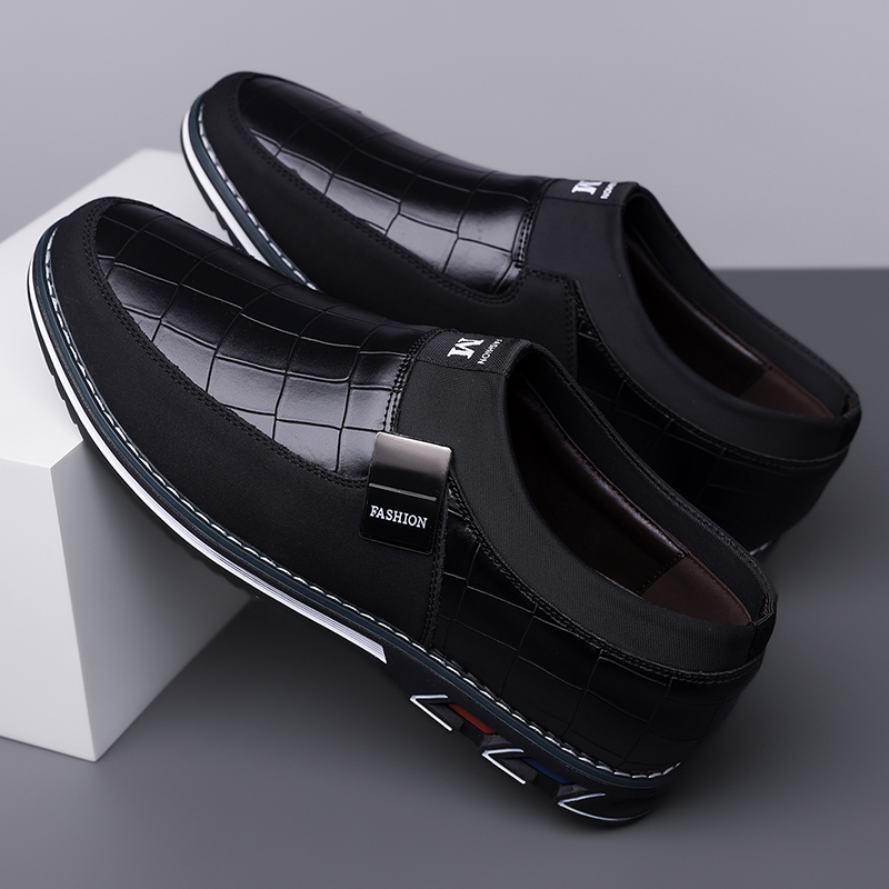 Men's Fashion Calfskin Leather Shoes