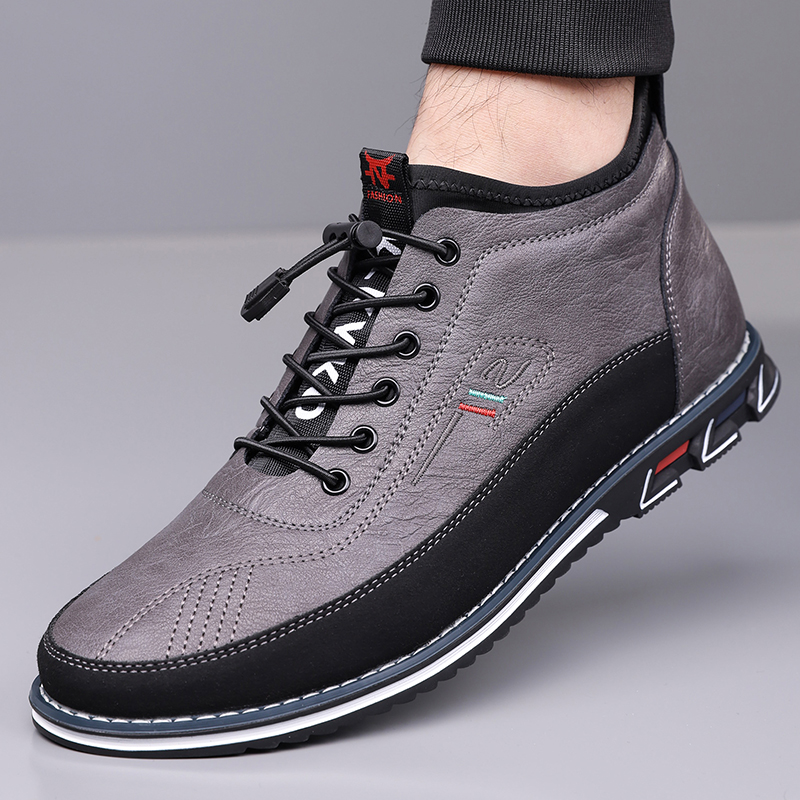 Men's Fashion Calfskin Leather Shoes
