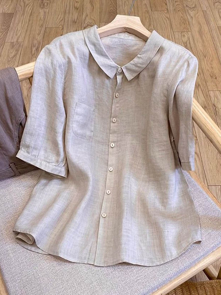 New Arrivals🔥 Women's Casual Loose Cotton-Linen Top