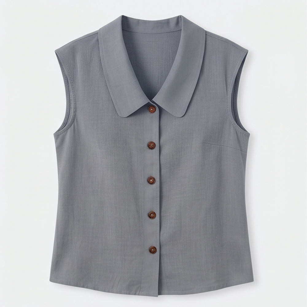 Breezy Collared Summer Top