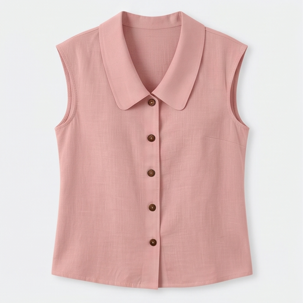 Breezy Collared Summer Top